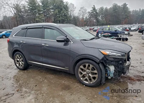 2019 Kia Sorento Sx z USA, uszkodzony, nr VIN 5XYPKDA53KG450930